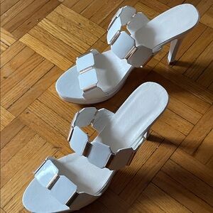Elegant White Women's Heels